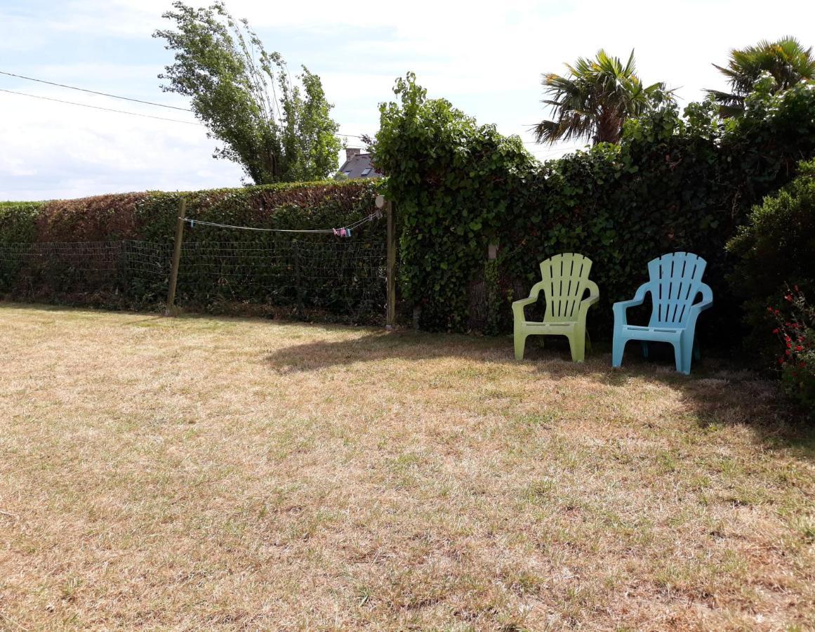 Maison avec jardin et plage de sable fin accessible à pied à 300m Saint-Coulomb Esterno foto